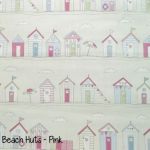 Beach Huts - Pink copy