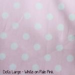 Dots Large - White on Pale Pink copy