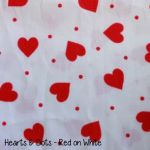 Hearts & Dots- Red on White copy