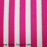 Large Stripe -Fuchsia & White copy
