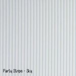 Party Stripe - Sky copy