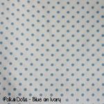 Polka Dots - Blue on Ivory copy