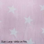 Stars Large - White on Pink copy