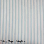Ticking Stripe - Baby Blue copy