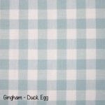 Gingham - Duck Egg copy