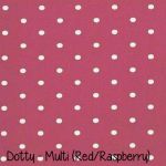 Dotty - Multi (Red-Raspberry)