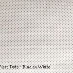 Micro Dots - Blue on White copy