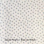 Small Hearts Blue on White copy