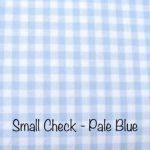 Small Check - Pale Blue