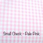 Small Check - Pale Pink