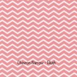 Chevron Narrow - Blush