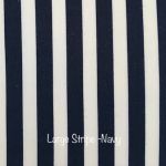 Large Stripe  - Navy