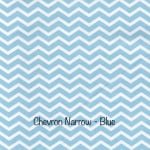 Chevron Narrow - Pale Blue