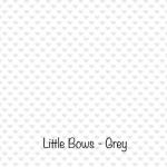 Little Bows - Grey