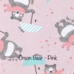 Orson Bear  - Pink
