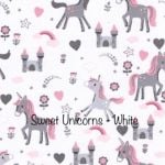 Sweet Unicorns - White
